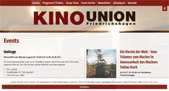 Desktop Screenshot of kino-union.de